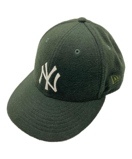 New Era（ニューエラ）New Era (ニューエラ) Aime Leon Dore (エメ レオン ドレ) キャップ　ロゴ刺繍キャップ　帽子 オリーブ サイズ:7 3/8の古着・服飾アイテム