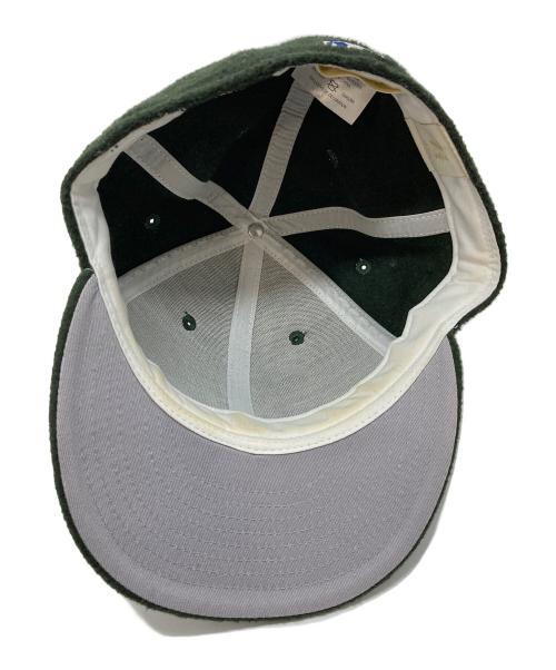 New Era（ニューエラ）New Era (ニューエラ) Aime Leon Dore (エメ レオン ドレ) キャップ　ロゴ刺繍キャップ　帽子 オリーブ サイズ:7 3/8の古着・服飾アイテム