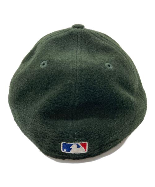 New Era（ニューエラ）New Era (ニューエラ) Aime Leon Dore (エメ レオン ドレ) キャップ　ロゴ刺繍キャップ　帽子 オリーブ サイズ:7 3/8の古着・服飾アイテム