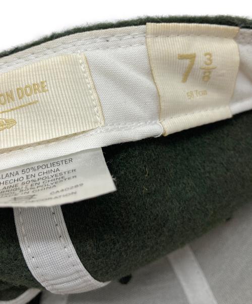 New Era（ニューエラ）New Era (ニューエラ) Aime Leon Dore (エメ レオン ドレ) キャップ　ロゴ刺繍キャップ　帽子 オリーブ サイズ:7 3/8の古着・服飾アイテム