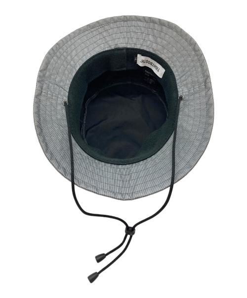 TIGHTBOOTH PRODUCTION（タイトブースプロダクション）TIGHTBOOTH PRODUCTION (タイトブースプロダクション) Backside Bleathatec Hat バケットハット　ナイロンハット　日本製 グレーシルバー サイズ:Mの古着・服飾アイテム