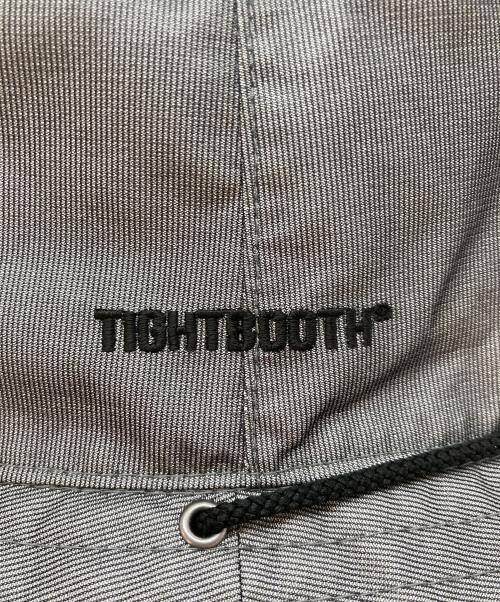 TIGHTBOOTH PRODUCTION（タイトブースプロダクション）TIGHTBOOTH PRODUCTION (タイトブースプロダクション) Backside Bleathatec Hat バケットハット　ナイロンハット　日本製 グレーシルバー サイズ:Mの古着・服飾アイテム