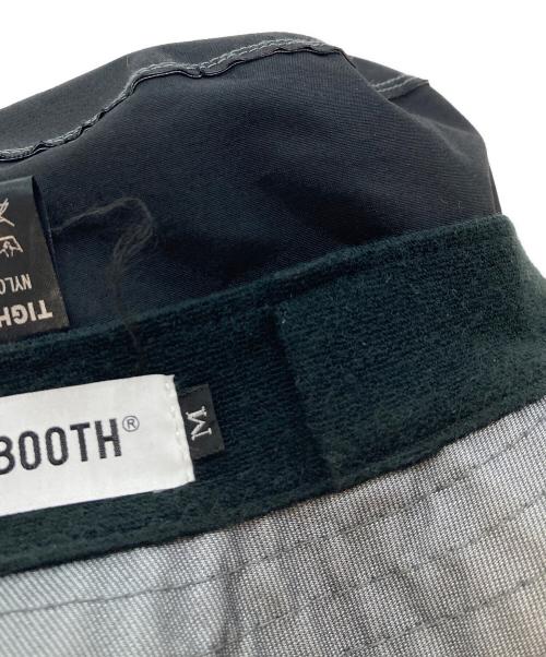 TIGHTBOOTH PRODUCTION（タイトブースプロダクション）TIGHTBOOTH PRODUCTION (タイトブースプロダクション) Backside Bleathatec Hat バケットハット　ナイロンハット　日本製 グレーシルバー サイズ:Mの古着・服飾アイテム
