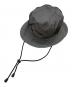 TIGHTBOOTH PRODUCTION（タイトブースプロダクション）の古着「Backside Bleathatec Hat バケットハット　ナイロンハット　日本製」｜グレーシルバー