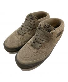 VANS×WTAPS（ヴァンズ×ダブルタップス）の古着「ミッドカットスニーカー VANS VAULT UA OG HALF CAB LX  22AW」｜ベージュ