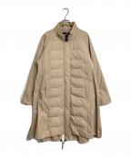 TRUNK HIROKO KOSHINOトランク ヒロコ コシノ）の古着「ストレッチタフタモッズコート　中綿コート　ラグラン」｜ベージュ