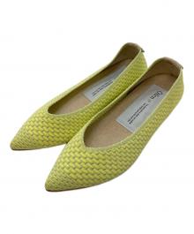 offen（オッフェン）の古着「フラットシューズ　カジュアルシューズ　ぺたんこシューズ」｜イエロー