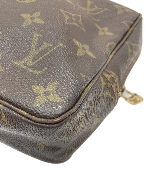 LOUIS VUITTON（ルイ ヴィトン）LOUIS VUITTON (ルイ ヴィトン) コスメポーチ ハンドポーチ セカンドバッグ　モノグラム　トゥルーストワレット23 ブラウン サイズ:実寸参照の古着・服飾アイテム