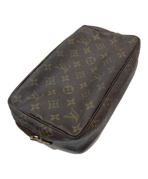 LOUIS VUITTON（ルイ ヴィトン）LOUIS VUITTON (ルイ ヴィトン) コスメポーチ ハンドポーチ セカンドバッグ　モノグラム　トゥルーストワレット23 ブラウン サイズ:実寸参照の古着・服飾アイテム