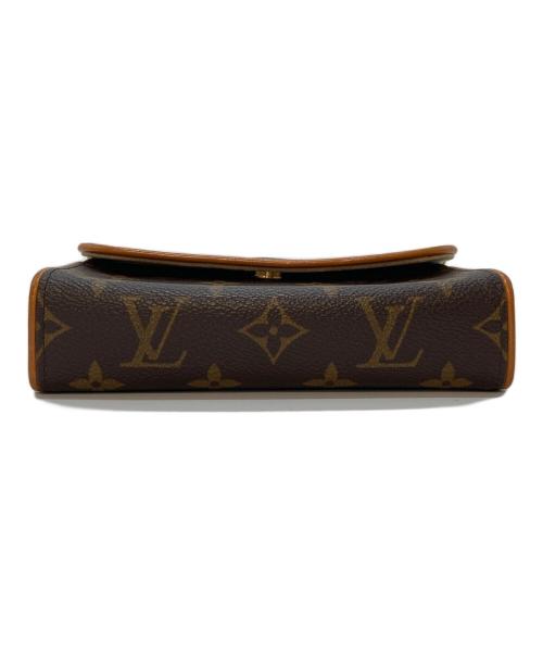 LOUIS VUITTON（ルイ ヴィトン）LOUIS VUITTON (ルイ ヴィトン) ウエストポーチ　ポシェット　ストラップS  ブラウン サイズ:実寸参照の古着・服飾アイテム