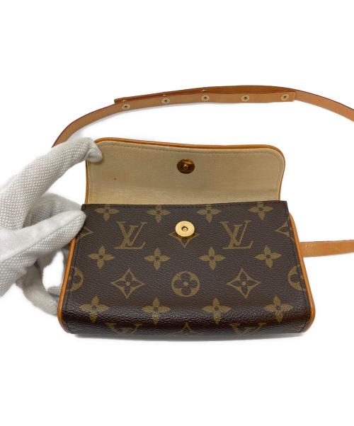LOUIS VUITTON（ルイ ヴィトン）LOUIS VUITTON (ルイ ヴィトン) ウエストポーチ　ポシェット　ストラップS  ブラウン サイズ:実寸参照の古着・服飾アイテム