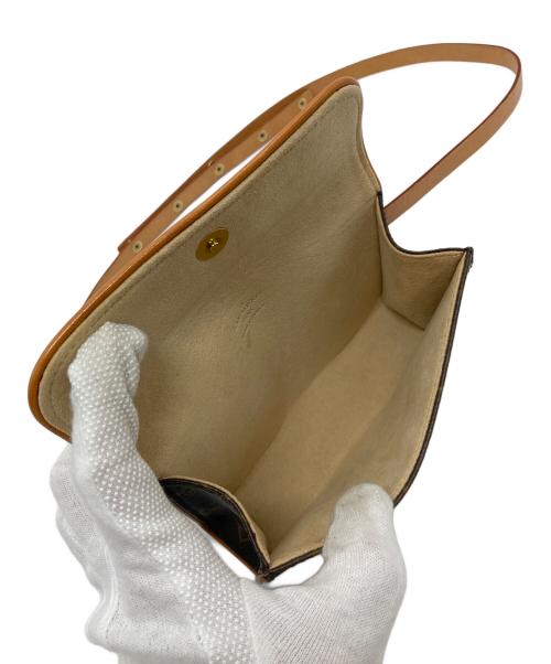 LOUIS VUITTON（ルイ ヴィトン）LOUIS VUITTON (ルイ ヴィトン) ウエストポーチ　ポシェット　ストラップS  ブラウン サイズ:実寸参照の古着・服飾アイテム