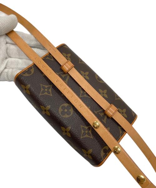 LOUIS VUITTON（ルイ ヴィトン）LOUIS VUITTON (ルイ ヴィトン) ウエストポーチ　ポシェット　ストラップS  ブラウン サイズ:実寸参照の古着・服飾アイテム