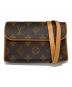 LOUIS VUITTON（ルイ ヴィトン）の古着「ウエストポーチ　ポシェット　ストラップS 」｜ブラウン