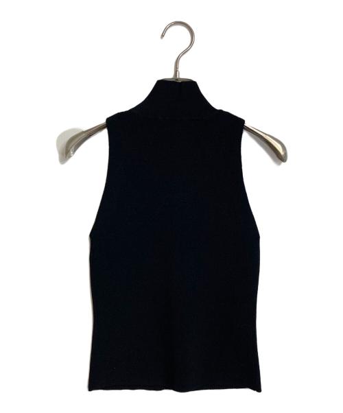 DIESEL（ディーゼル）DIESEL (ディーゼル) M-Onervax-Top リブニット Dロゴニット ブラック サイズ:Sの古着・服飾アイテム