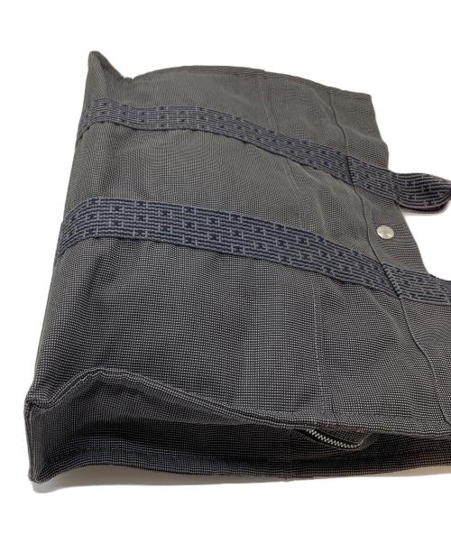 HERMES（エルメス）HERMES (エルメス) エールラインMMトートバッグ グレー サイズ:実寸参照の古着・服飾アイテム