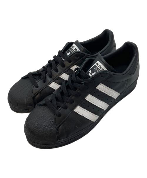 adidas（アディダス）adidas (アディダス) SUPERSTAR 82 CBLACK/FTWWHT/CBLACK ブラック サイズ:UK10の古着・服飾アイテム