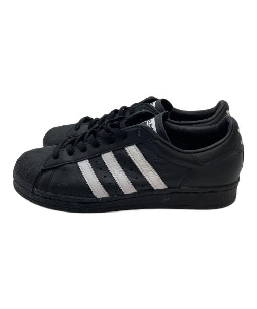 adidas（アディダス）adidas (アディダス) SUPERSTAR 82 CBLACK/FTWWHT/CBLACK ブラック サイズ:UK10の古着・服飾アイテム