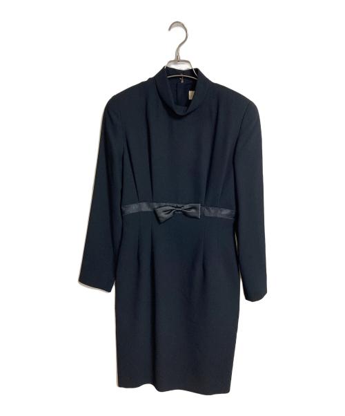 M'S GRACY（エムズグレイシー）M'S GRACY (エムズグレイシー) ジャケット付 セレモニーワンピース　タグ付き　肩パッド付き ブラック サイズ:9ARの古着・服飾アイテム