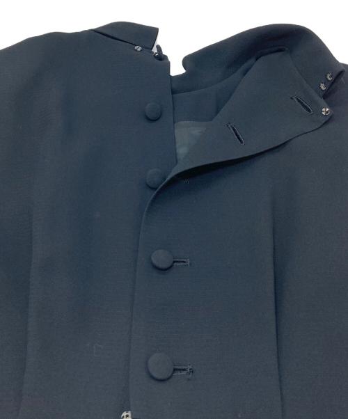 M'S GRACY（エムズグレイシー）M'S GRACY (エムズグレイシー) ジャケット付 セレモニーワンピース　タグ付き　肩パッド付き ブラック サイズ:9ARの古着・服飾アイテム