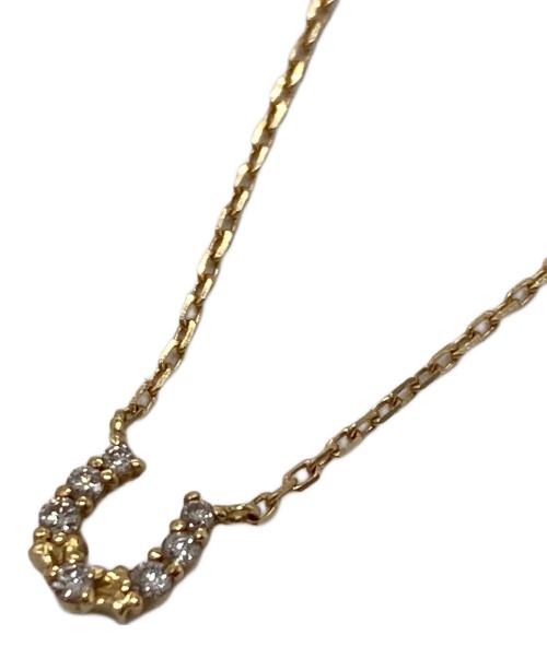 agete（アガット）agete (アガット) K18 ホースシュー ネックレス ゴールド サイズ:実寸参照の古着・服飾アイテム