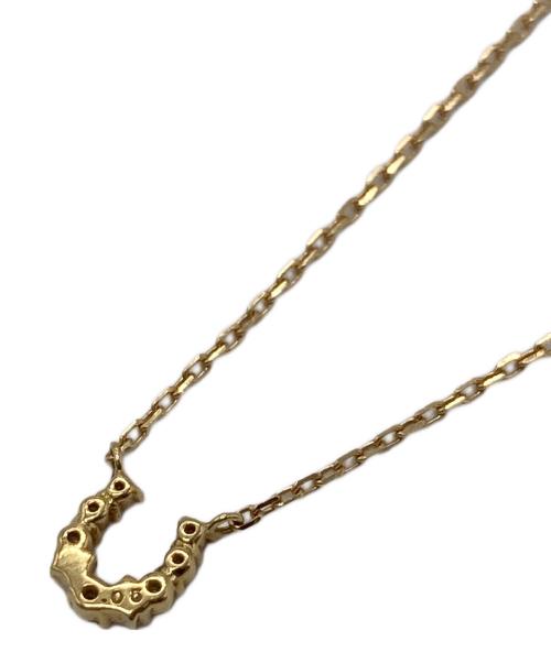 agete（アガット）agete (アガット) K18 ホースシュー ネックレス ゴールド サイズ:実寸参照の古着・服飾アイテム