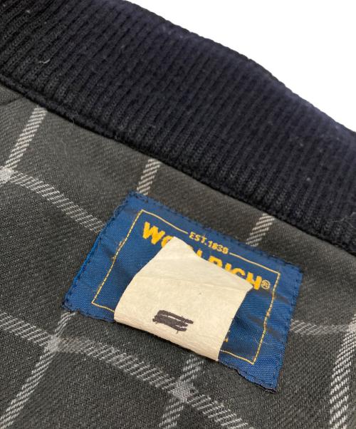 WOOLRICH（ウールリッチ）WOOLRICH (ウールリッチ) 【古着】スイングトップ　ラグランジャケット ブラック サイズ:Lの古着・服飾アイテム