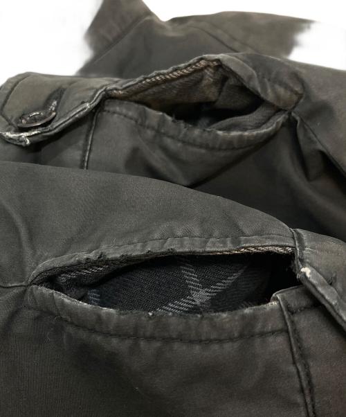 WOOLRICH（ウールリッチ）WOOLRICH (ウールリッチ) 【古着】スイングトップ　ラグランジャケット ブラック サイズ:Lの古着・服飾アイテム