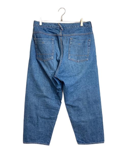 bukht（ブフト）bukht (ブフト) デニムパンツ　5ポケット　日本製 ブルー サイズ:2の古着・服飾アイテム