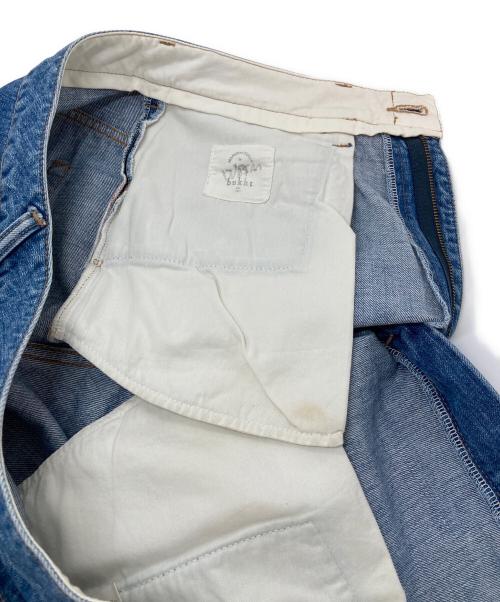 bukht（ブフト）bukht (ブフト) デニムパンツ　5ポケット　日本製 ブルー サイズ:2の古着・服飾アイテム