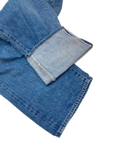 bukht（ブフト）bukht (ブフト) デニムパンツ　5ポケット　日本製 ブルー サイズ:2の古着・服飾アイテム