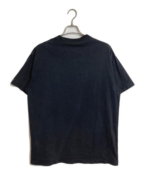 KITH（キス）KITH (キス) ヴィンテージ加工ロゴプリントTシャツ ブラック サイズ:Lの古着・服飾アイテム