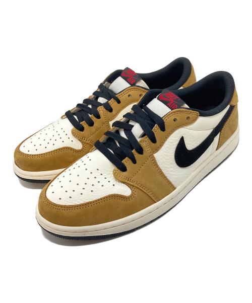 NIKE（ナイキ）NIKE (ナイキ) Air Jordan 1 Low OG  Rookie of the Year セイルアンドゴールデンハーベスト サイズ:UK8の古着・服飾アイテム