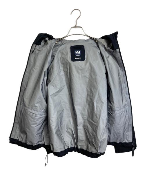 HELLY HANSEN（ヘリーハンセン）HELLY HANSEN (ヘリーハンセン) GORE-TEX ウルンドレインパーカ　ナイロンパーカー ブラック サイズ:Lの古着・服飾アイテム