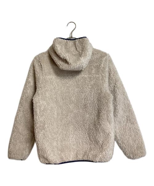 Patagonia（パタゴニア）Patagonia (パタゴニア) リバーシブル・レディ・フレディ・フーディ　中綿ジャケット　ボアジャケット アイボリー×ネイビー サイズ:キッズXXL / レディースS程の古着・服飾アイテム