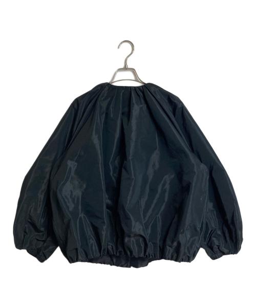 1er Arrondissement（プルミエ アロンディスモン）1er Arrondissement (プルミエ アロンディスモン) ツイルタフタブルゾン　 ブラック サイズ:FREEの古着・服飾アイテム