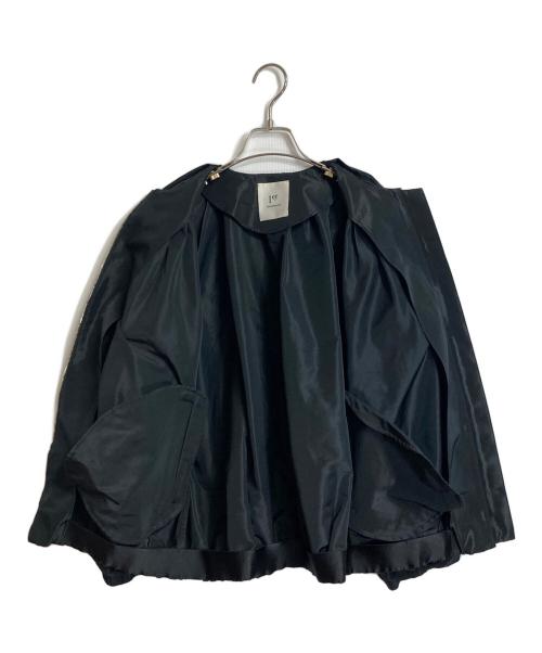 1er Arrondissement（プルミエ アロンディスモン）1er Arrondissement (プルミエ アロンディスモン) ツイルタフタブルゾン　 ブラック サイズ:FREEの古着・服飾アイテム