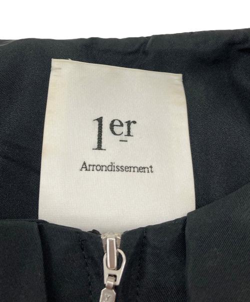 1er Arrondissement（プルミエ アロンディスモン）1er Arrondissement (プルミエ アロンディスモン) ツイルタフタブルゾン　 ブラック サイズ:FREEの古着・服飾アイテム
