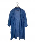 Gungendo Laboratoryグンゲンドウラボラトリー）の古着「リネンカーディガン」｜ネイビー