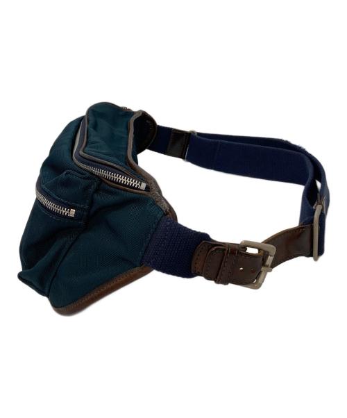 Felisi（フェリージ）Felisi (フェリージ) ボディーバッグ　ウエストバッグ ネイビー サイズ:実寸参照の古着・服飾アイテム