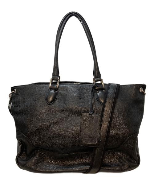PELLE MORBIDA（ペッレモルビダ）PELLE MORBIDA (ペッレモルビダ) 2WAYショルダーバッグ　日本製 ブラック サイズ:実寸参照の古着・服飾アイテム