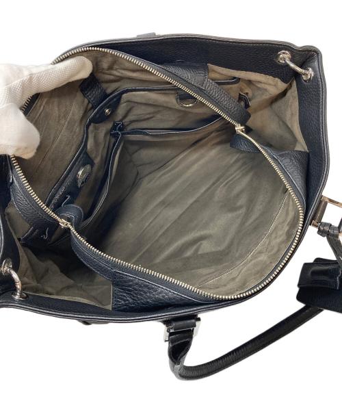 PELLE MORBIDA（ペッレモルビダ）PELLE MORBIDA (ペッレモルビダ) 2WAYショルダーバッグ　日本製 ブラック サイズ:実寸参照の古着・服飾アイテム
