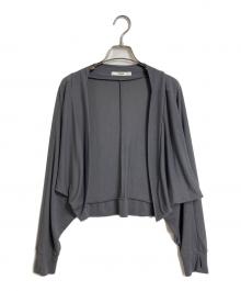 forme（フォルメ）の古着「UVボレロカーディガン 24SS UVBOLERO  羽織　日本製」｜グレー