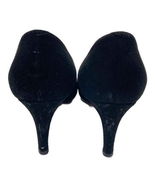 PELLICO（ペリーコ）PELLICO (ペリーコ) ポインテッドトゥパンプス　ヒールパンプス　セレモニー　イタリア製 ブラック サイズ:35 1/2の古着・服飾アイテム