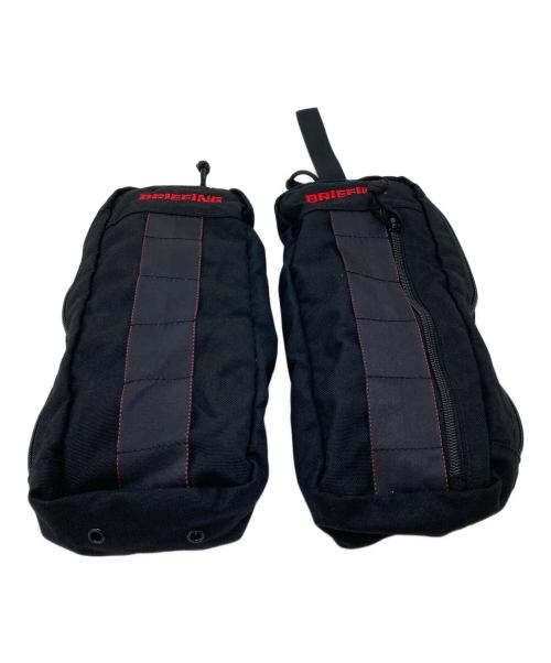 BRIEFING（ブリーフィング）BRIEFING (ブリーフィング) GOLF SEPARATE SHOES CASE  シューズケース ブラック サイズ:実寸参照の古着・服飾アイテム