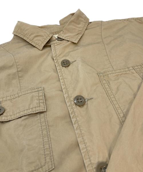 BEAMS BOY（ビームスボーイ）BEAMS BOY (ビームスボーイ) ビッグワークオールインワン　つなぎ ベージュ サイズ:実寸参照の古着・服飾アイテム