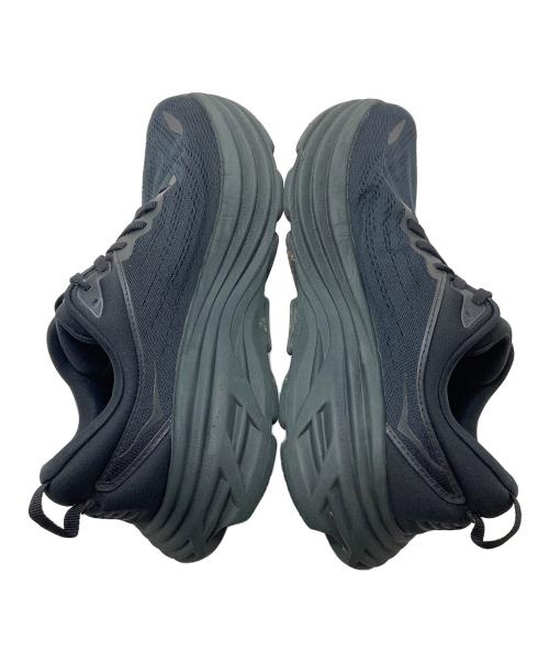HOKAONEONE（ホカオネオネ）HOKAONEONE (ホカオネオネ) Bondi 8 Wide　ボンダイ8ワイド　ランニングシューズ　スポーツ　アウトドア ブラック サイズ:US 7.5Dの古着・服飾アイテム