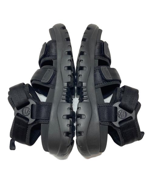 shaka（シャカ）shaka (シャカ) NEO BUNGY EX サンダル　厚底サンダル ブラック サイズ:US6の古着・服飾アイテム