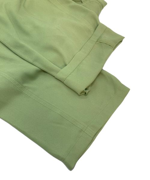 6(ROKU) BEAUTY&YOUTH（ロク ビューティーアンドユース）6(ROKU) BEAUTY&YOUTH (ロク ビューティーアンドユース) SUKE PAINTER PANTS タグ付き グリーン サイズ:34の古着・服飾アイテム