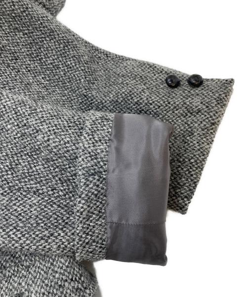 BROOKS BROTHERS（ブルックスブラザーズ）BROOKS BROTHERS (ブルックスブラザーズ) Harris Tweed (ハリスツイード) ソリッド 段返り3釦 ノーフォークジャケット グレー サイズ:Mの古着・服飾アイテム